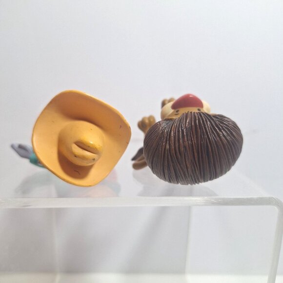 JoJos Circus Goliath Lion Sheriff Cowboy PVC Clown Figures Vintage - Picture 6 of 12